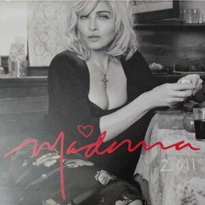 Madonna 2011 CALENDAR * Canada / USA * Boy toy inc Live nation merchandise